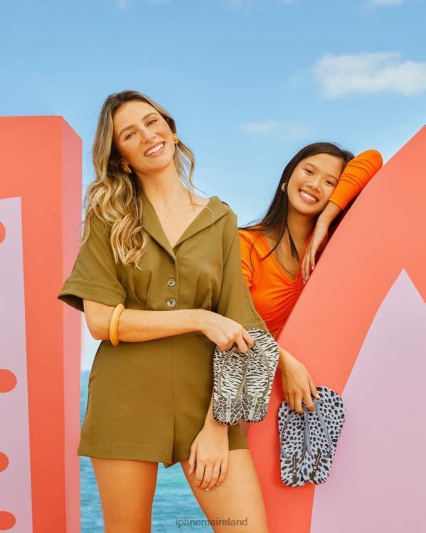 Footwear VR06T130 Women Tan Ipanema Animal