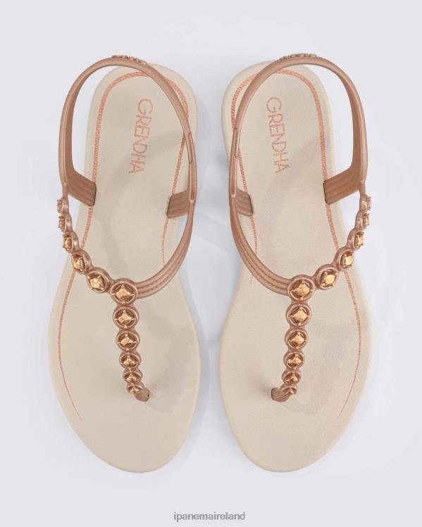 Footwear VR06T135 Women Rose Gold Ipanema Precious Sandal