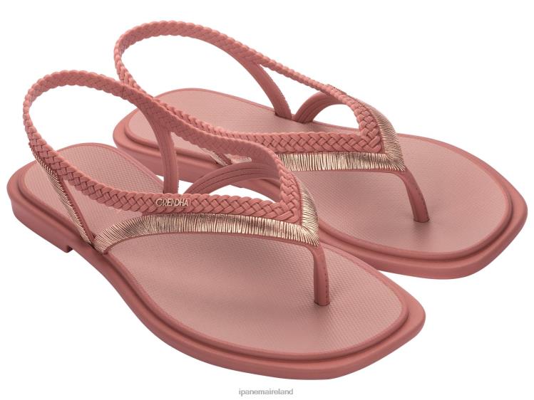 Footwear VR06T137 Women Rose Gold Ipanema Hera Sandal