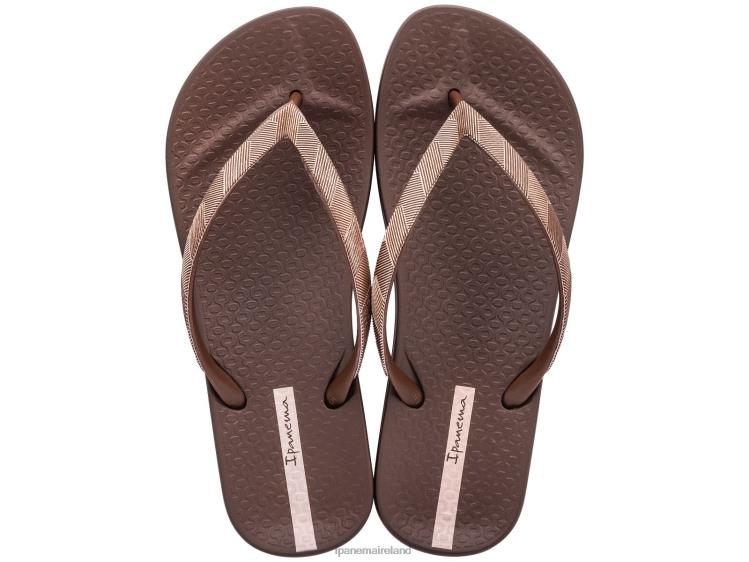 Footwear VR06T149 Women Bronze Ipanema Anatomic Mesh Tex