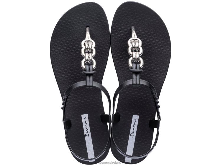 Footwear VR06T163 Women Black Ipanema Charm Sandal Links