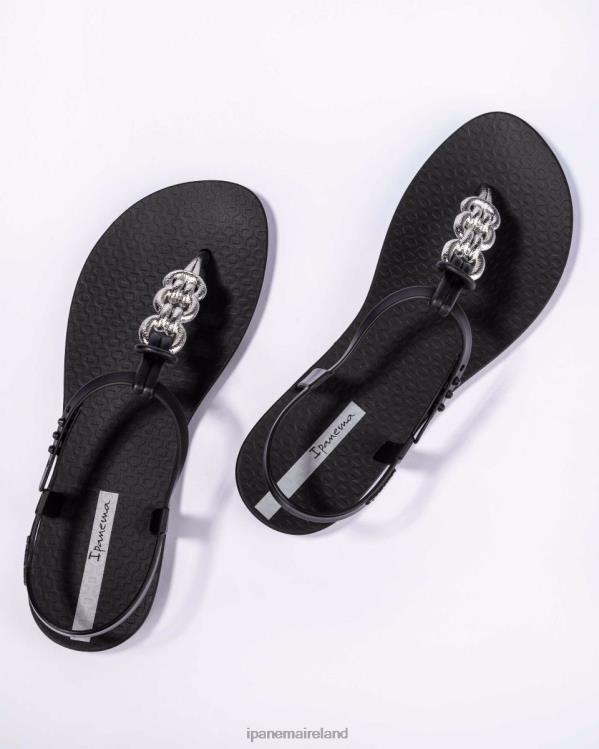 Footwear VR06T163 Women Black Ipanema Charm Sandal Links