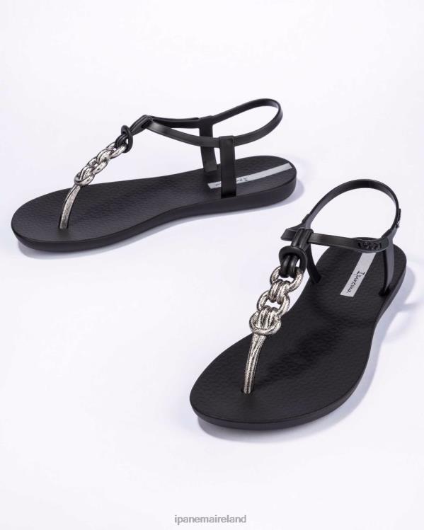 Footwear VR06T163 Women Black Ipanema Charm Sandal Links