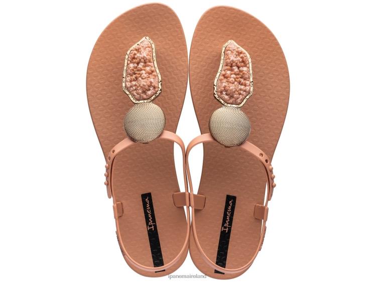 Footwear VR06T168 Women Sunkiss Tan Ipanema Elegant Sandal Crystal
