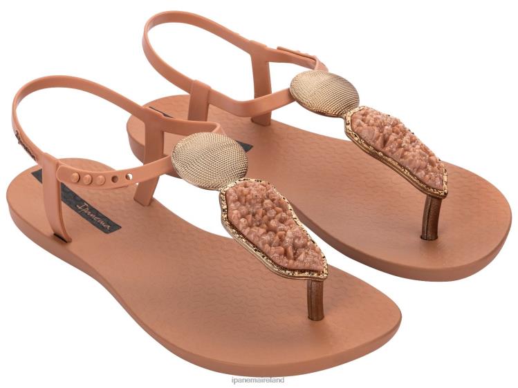 Footwear VR06T168 Women Sunkiss Tan Ipanema Elegant Sandal Crystal