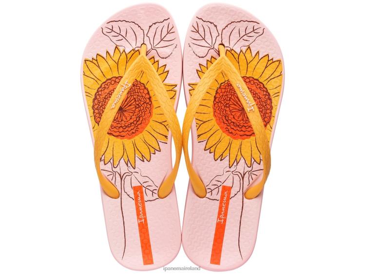 Footwear VR06T174 Women Yellow Ipanema Anatomic Sunflower