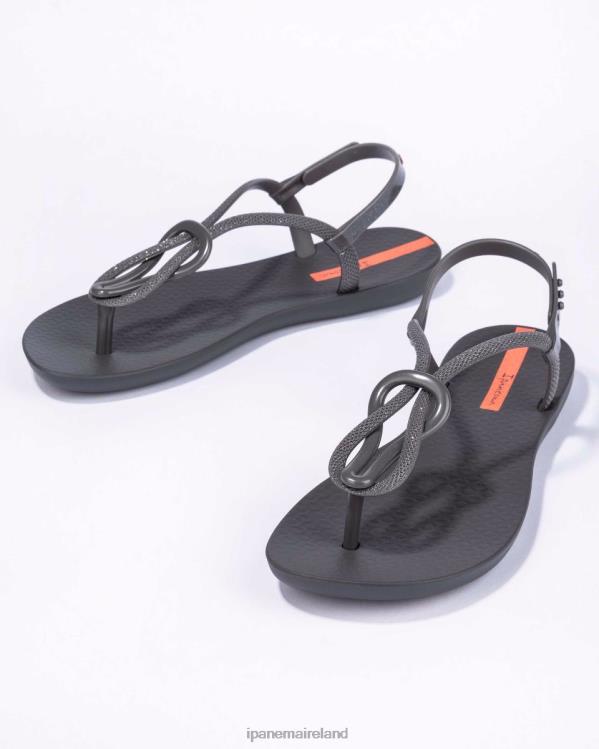 Footwear VR06T182 Women Graphite Ipanema Trendy Sandal Loop