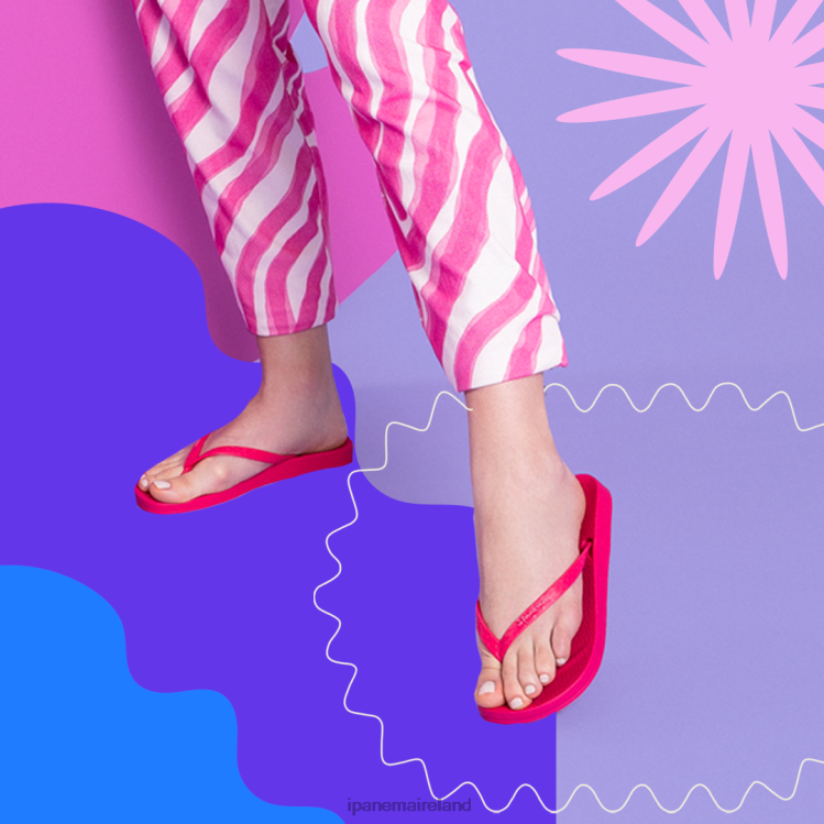 Footwear VR06T19 Women Pink Neon Ipanema Anatomic Colors