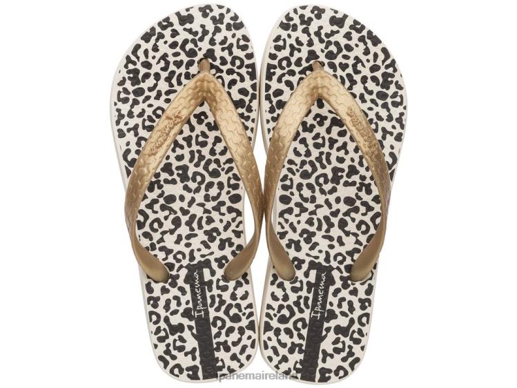 Footwear VR06T201 Women Gold Ipanema Happy