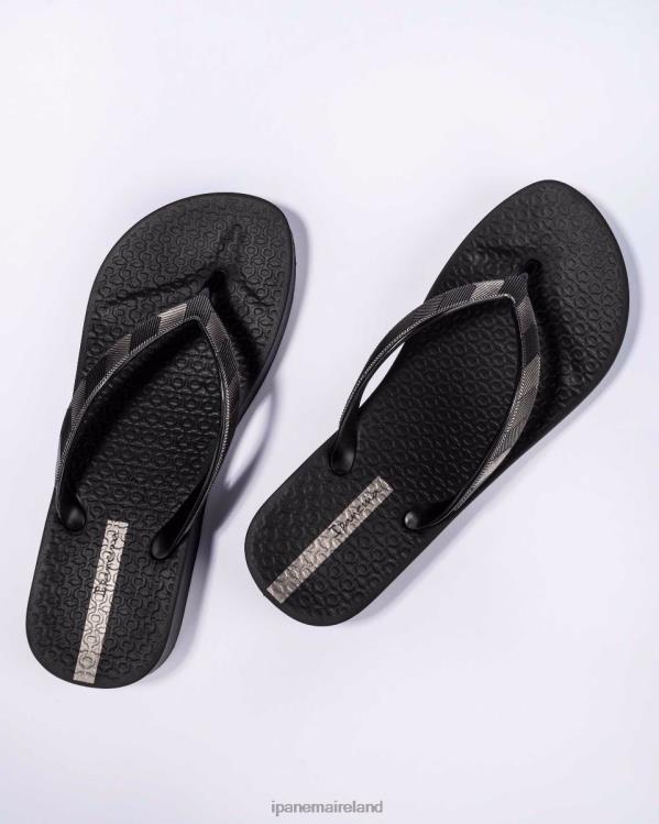 Footwear VR06T203 Women Black Ipanema Mesh Wedge Tex