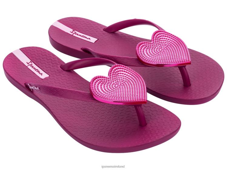 Footwear VR06T206 Women Fuchsia Dot Ipanema Maxi Heart