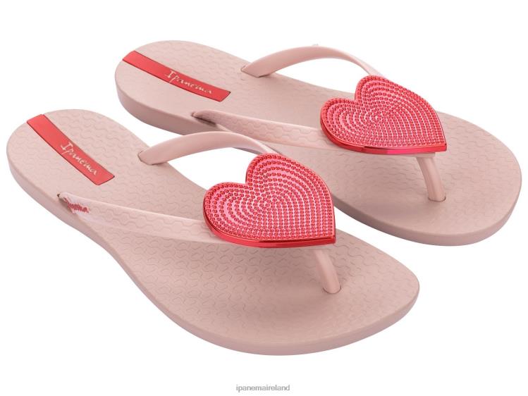 Footwear VR06T208 Women Red Blush Dot Ipanema Maxi Heart