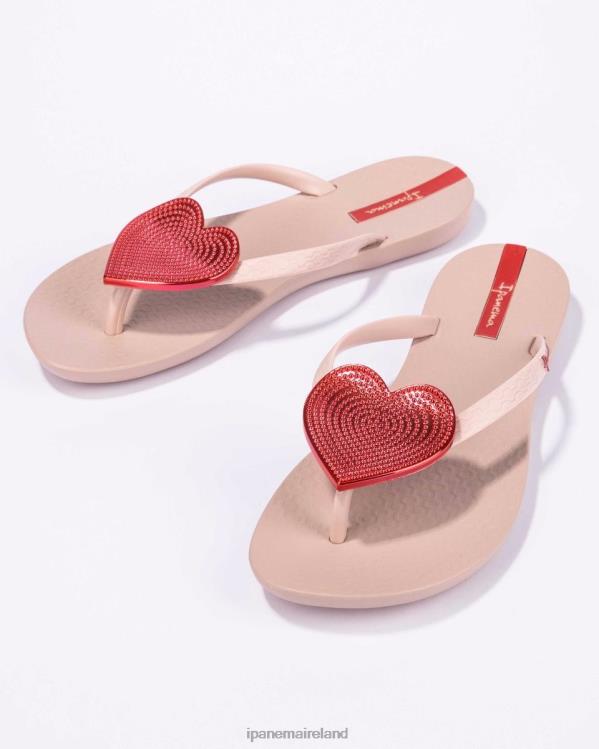Footwear VR06T208 Women Red Blush Dot Ipanema Maxi Heart