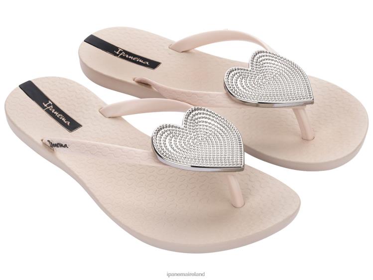 Footwear VR06T210 Women Silver Ivory Dot Ipanema Maxi Heart