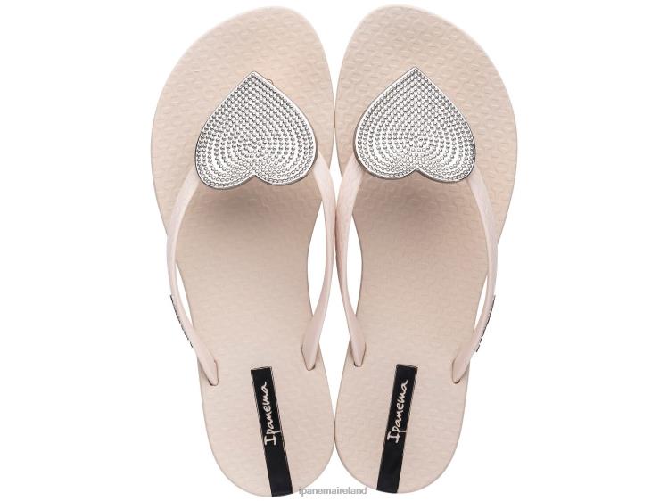Footwear VR06T210 Women Silver Ivory Dot Ipanema Maxi Heart