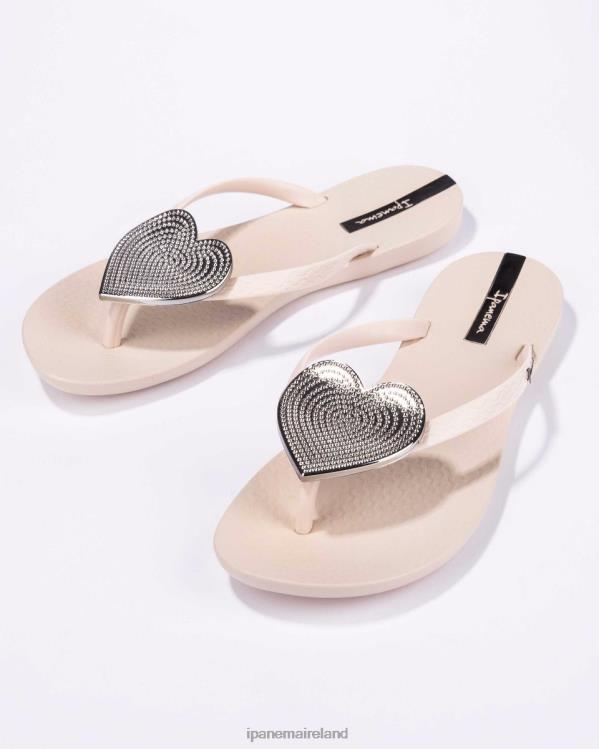 Footwear VR06T210 Women Silver Ivory Dot Ipanema Maxi Heart