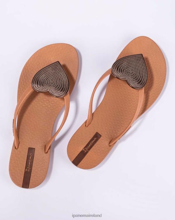 Footwear VR06T211 Women Sunkiss Tan Dot Ipanema Maxi Heart