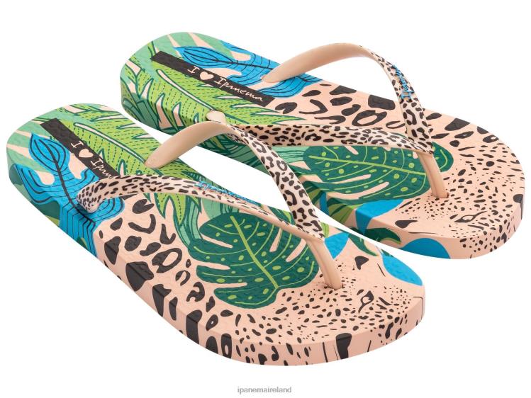 Footwear VR06T217 Women Ivory Ipanema Jungle Print