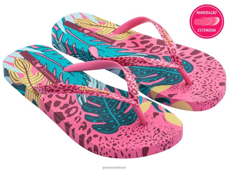 Footwear VR06T218 Women Pink Ipanema Jungle Print