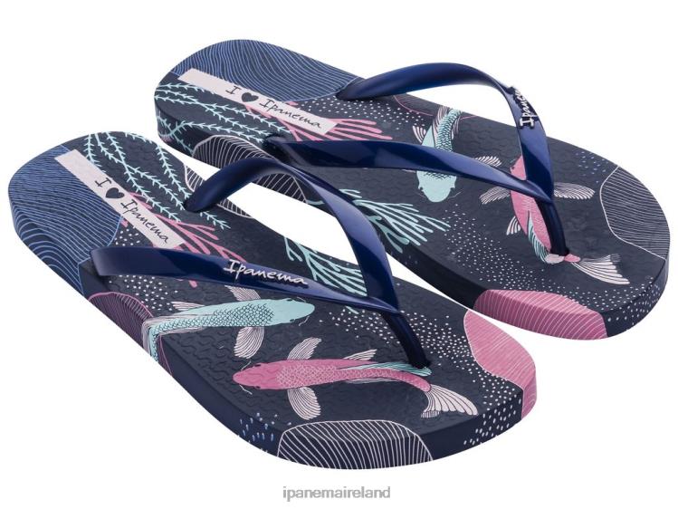 Footwear VR06T255 Women Navy Ipanema I Love Sun Print