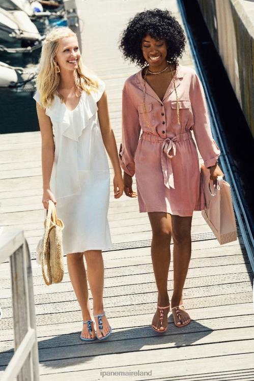 Footwear VR06T284 Women Black Marble Ipanema Charm Sandal 23