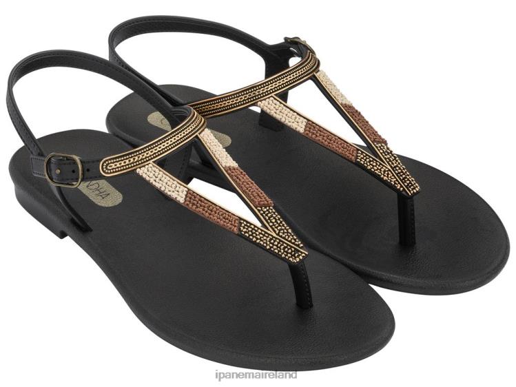 Footwear VR06T290 Women Black Ipanema Rustic Sandal
