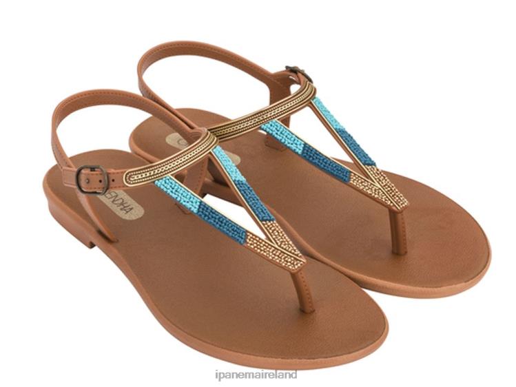 Footwear VR06T291 Women Tan Ipanema Rustic Sandal