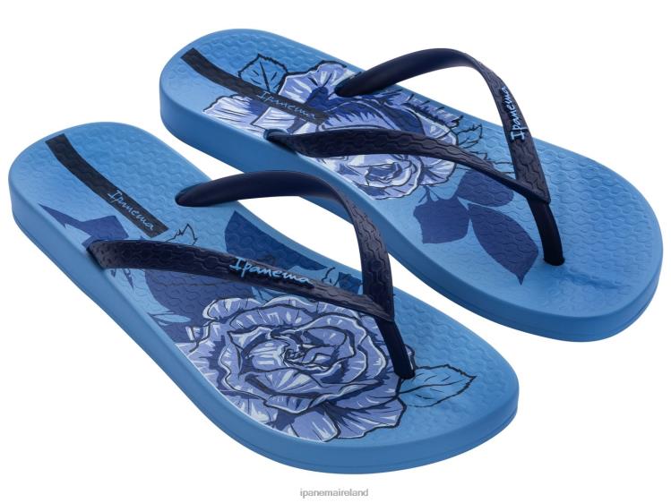 Footwear VR06T29 Women Blue Ipanema Anatomic Blossom
