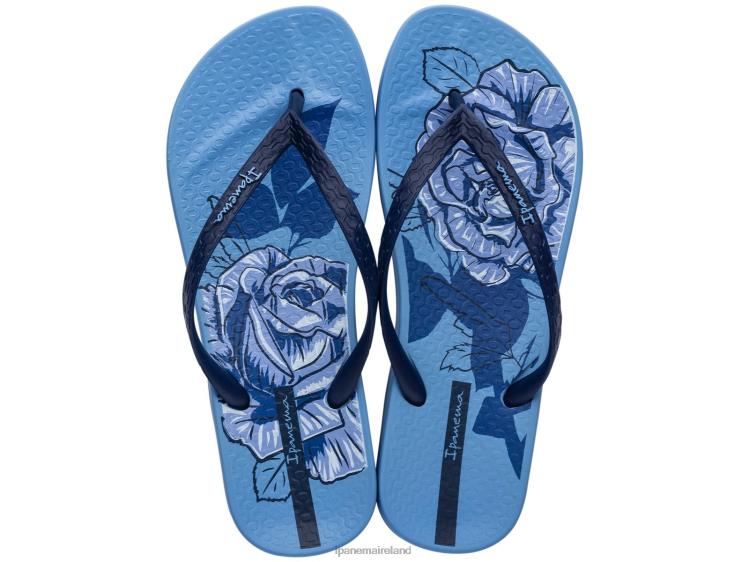 Footwear VR06T29 Women Blue Ipanema Anatomic Blossom