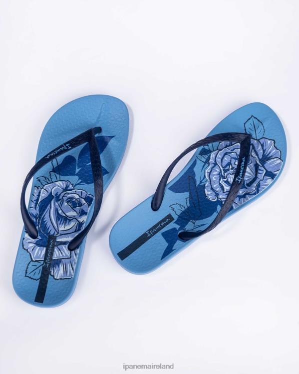 Footwear VR06T29 Women Blue Ipanema Anatomic Blossom