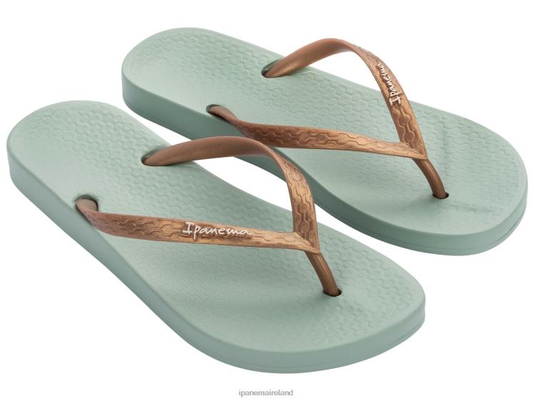 Footwear VR06T32 Women Gold Mint Ipanema Anatomica Tan 21