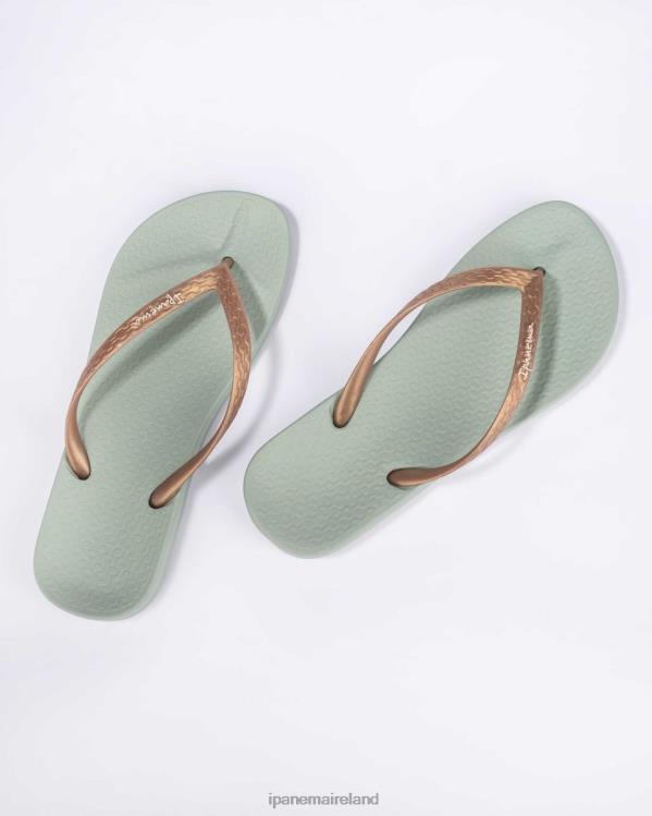 Footwear VR06T32 Women Gold Mint Ipanema Anatomica Tan 21