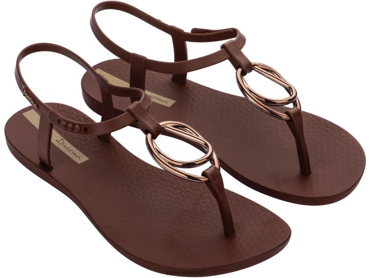 Footwear VR06T46 Women Bronze Ipanema Charm Sandal Loop