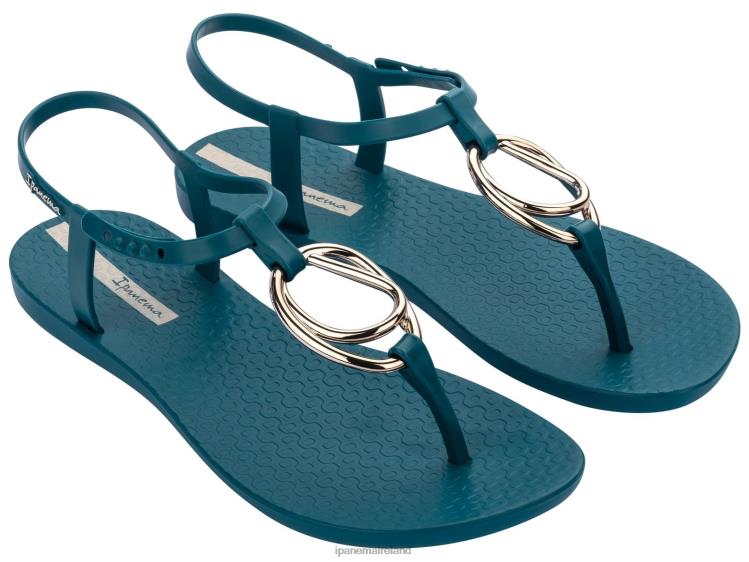 Footwear VR06T47 Women Teal Ipanema Charm Sandal Loop