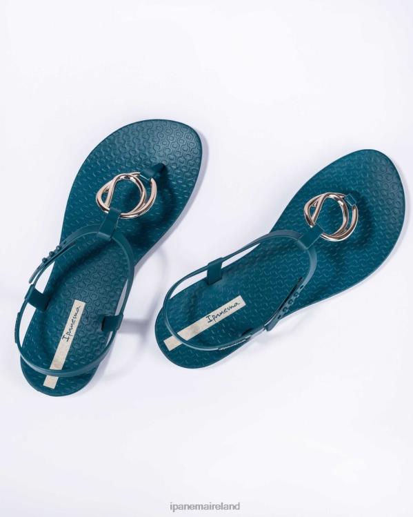Footwear VR06T47 Women Teal Ipanema Charm Sandal Loop