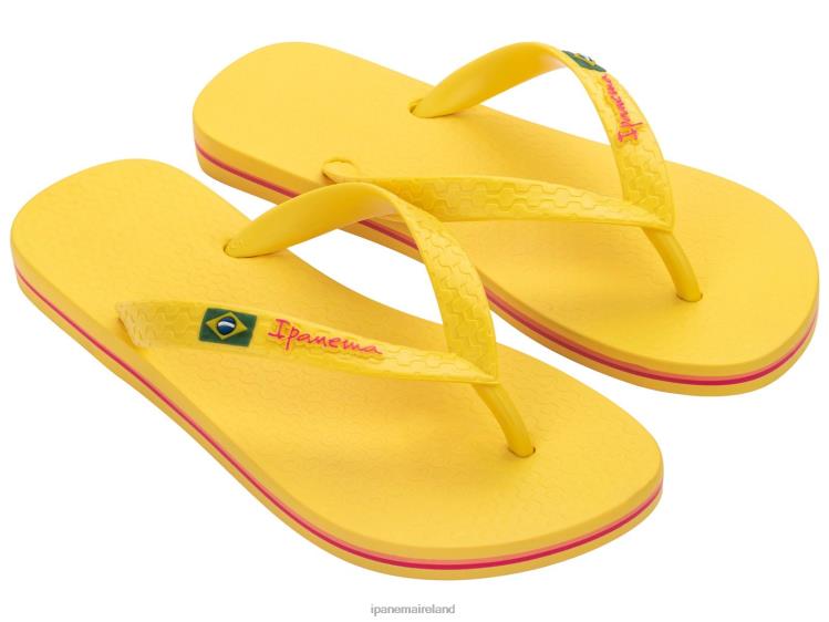 Footwear VR06T4 Women Yellow Ipanema Classic Flag Brazil