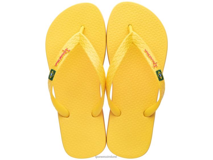 Footwear VR06T4 Women Yellow Ipanema Classic Flag Brazil