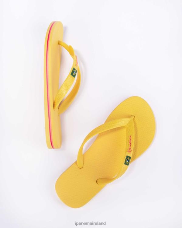 Footwear VR06T4 Women Yellow Ipanema Classic Flag Brazil