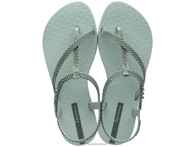 Footwear VR06T50 Women Sage Snake Ipanema Wish Sandal Depth