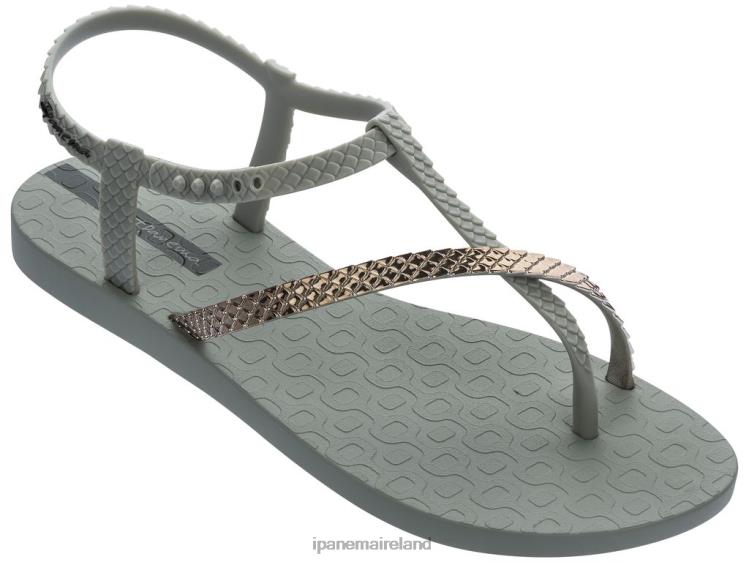 Footwear VR06T52 Women Sage Ipanema Wish Sandal Chrome