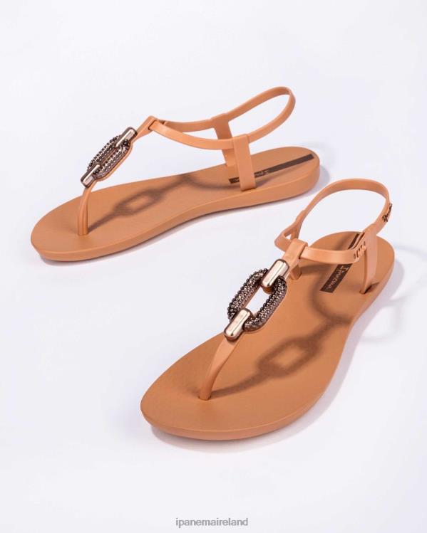 Footwear VR06T55 Women Tan Bronze Ipanema Sparkle Sandal