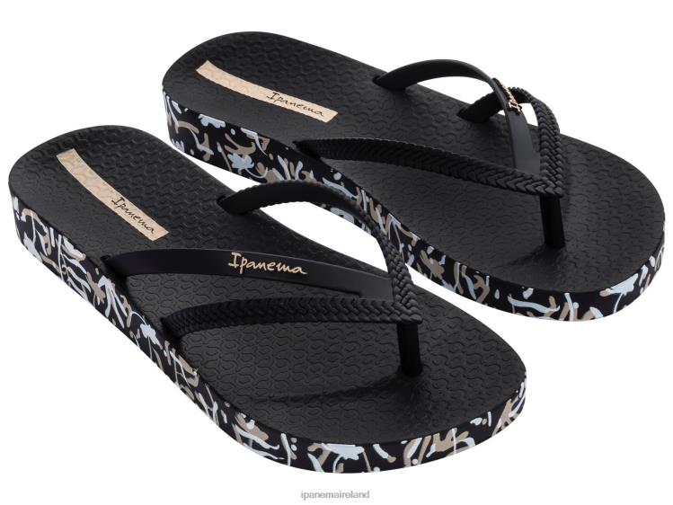 Footwear VR06T5 Women Black Print Ipanema Bossa Soft