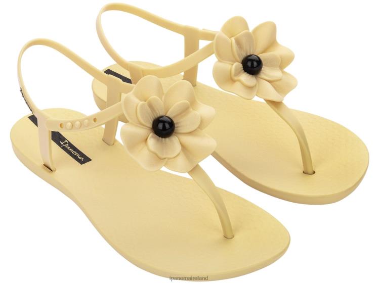 Footwear VR06T62 Women Lemon Pearl Ipanema Flora Sandal