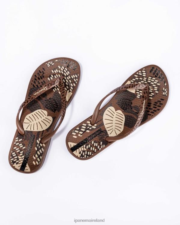 Footwear VR06T66 Women Brown Ipanema Anatomic Nature Art