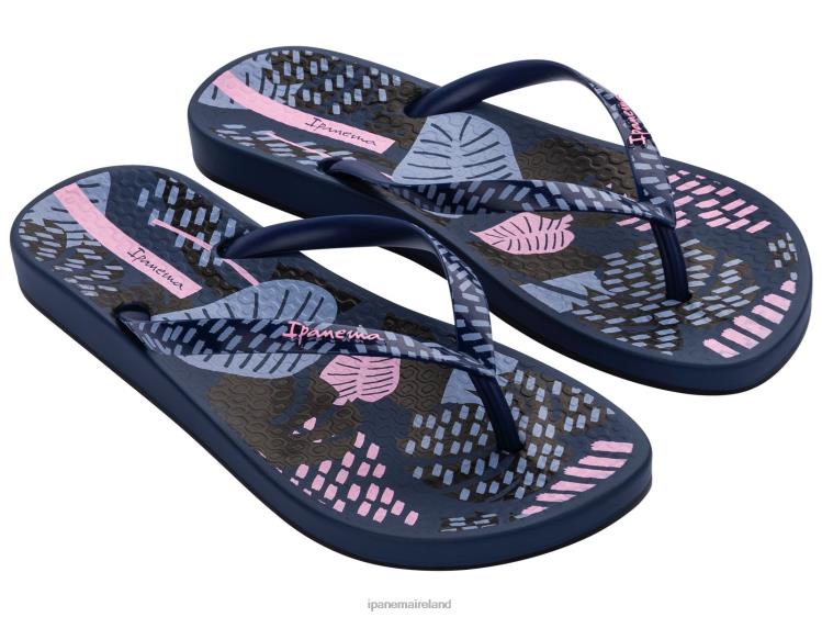 Footwear VR06T67 Women Navy Ipanema Anatomic Nature Art
