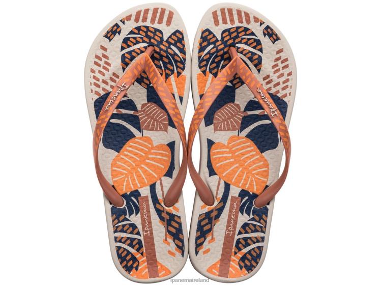 Footwear VR06T68 Women Orange Ipanema Anatomic Nature Art