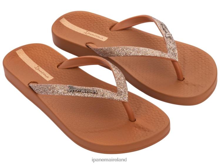 Footwear VR06T72 Women Sunkiss Tan Ipanema Anatomic Lolita Glitter
