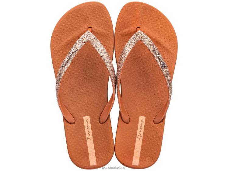 Footwear VR06T72 Women Sunkiss Tan Ipanema Anatomic Lolita Glitter