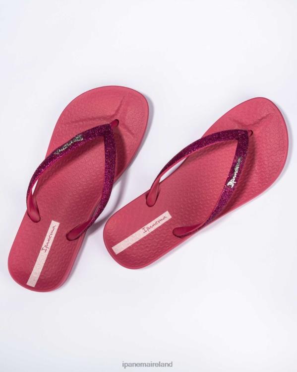 Footwear VR06T74 Women Fuchsia Ipanema Anatomic Lolita Glitter