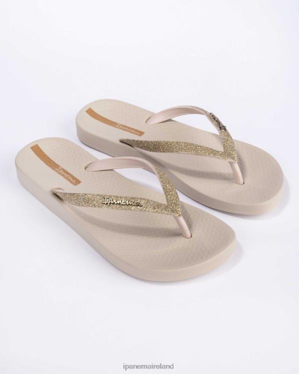 Footwear VR06T75 Women Ivory Ipanema Anatomic Lolita Glitter